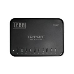 Leba NoteCharge 10 Ports USB-C 12 | Efficient Multi-Device Charging Solution